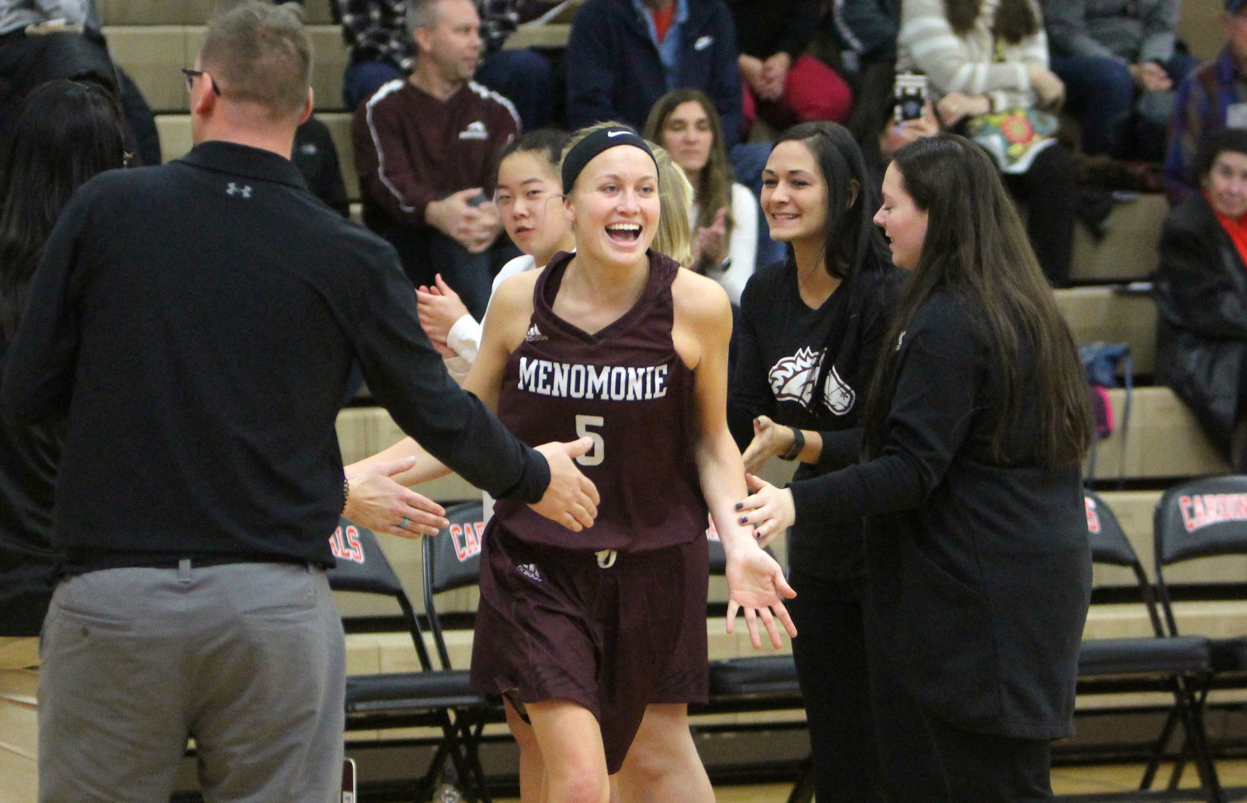 Menomonie at Chi-Hi girls basketball 12-8-18